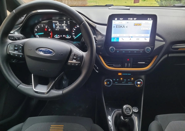 Ford Fiesta cena 58900 przebieg: 46150, rok produkcji 2019 z Wągrowiec małe 137